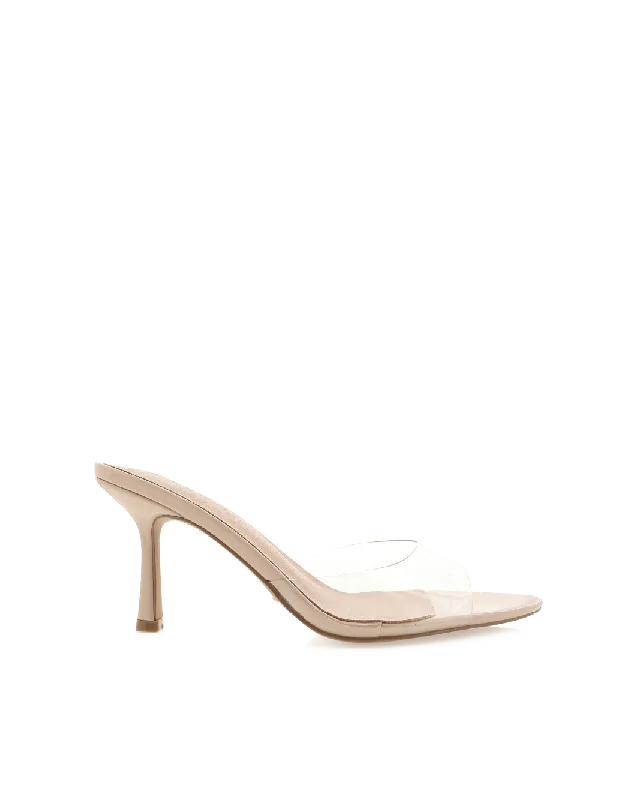 XAYANA - NUDE PATENT-CLEAR Mod Oxford Design  
