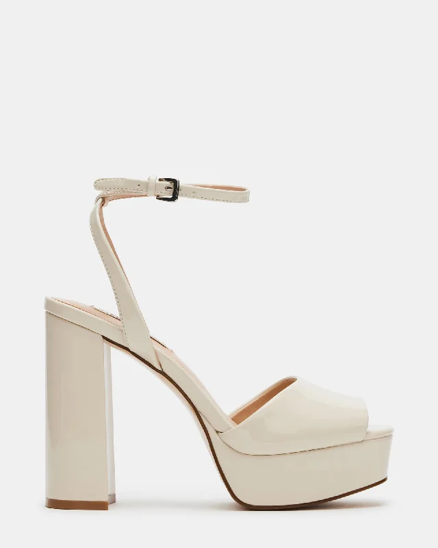LOURDES BONE PATENT Ivy League Loafer Look 
