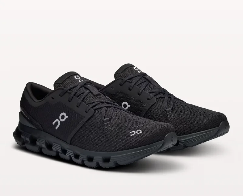 CLOUDX4 MEN BLACK/ECLIPSE Lightweight Tennis Sneaker Look  