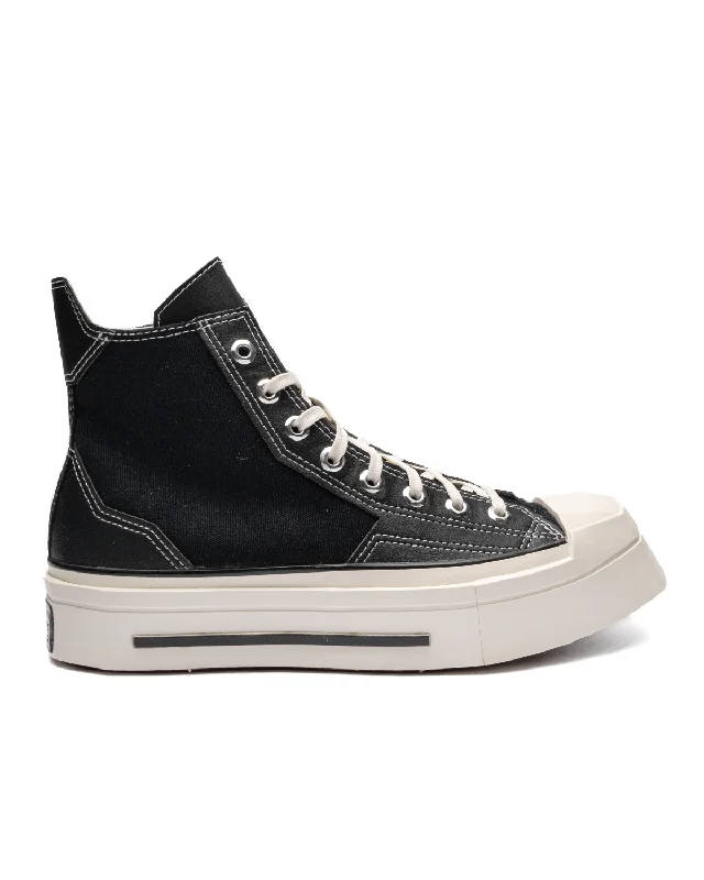 Chuck 70 De Luxe Squared Black/Black/Egret Tassel Driving Shoe Look 