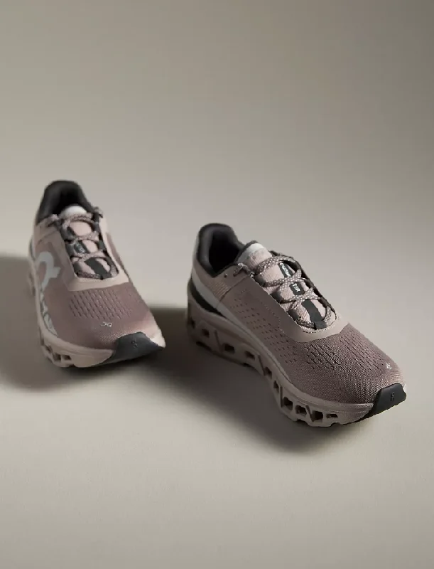 CLOUDMONSTER MEN CINDER/FOG Leather Driving Shoe Style  