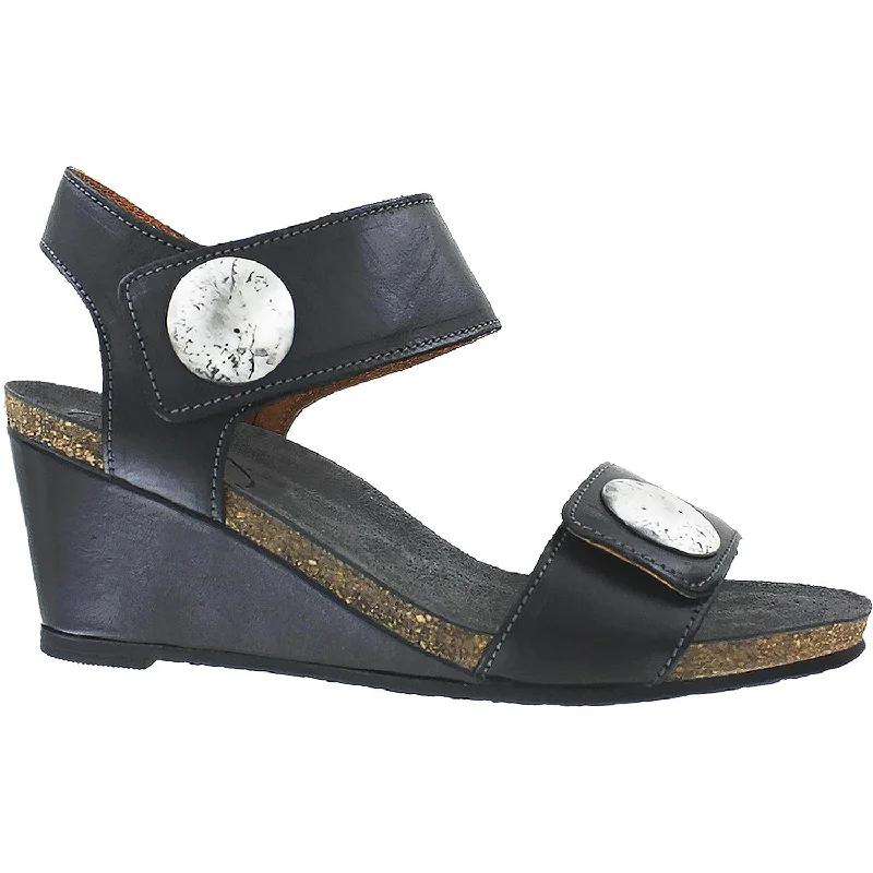 Women's Taos Carousel 2 Black Leather Quick - Dry Hiking Shoe Style   