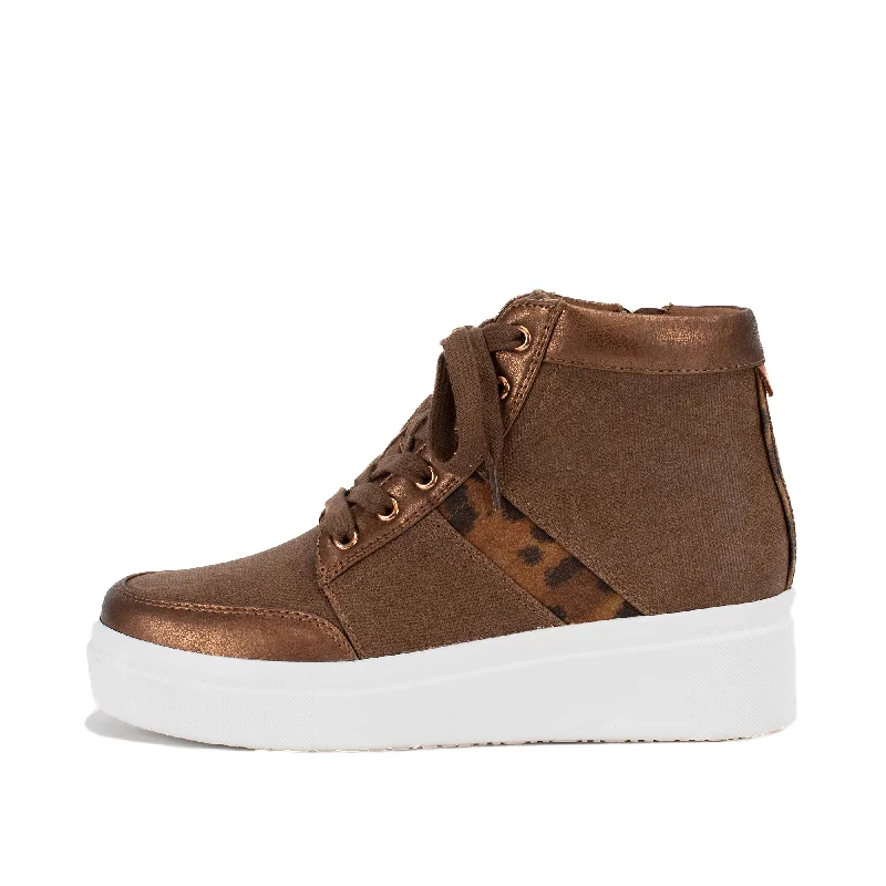 Edisia Sneaker Edwardian Shoe Look  