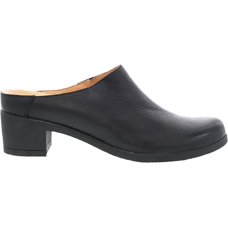 Women's Dansko Carrie Black Burnished Nubuck Athleisure Derby Style  