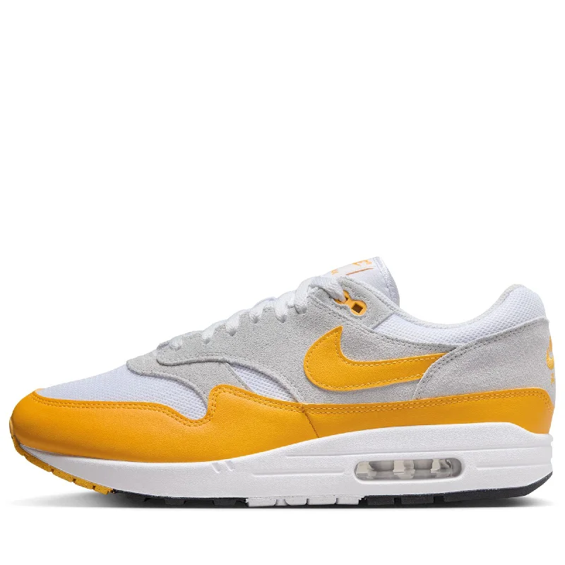 Nike Air Max 1 ESS - White/University Gold Upcycled Shoe Look  