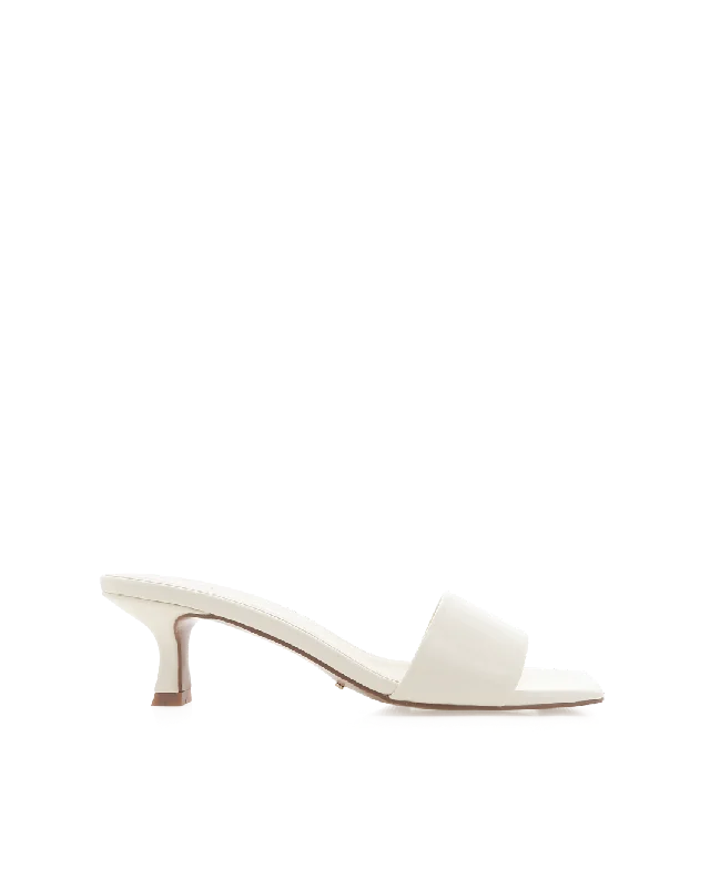 OLGA - IVORY SHINE Inflatable Shoe Look 