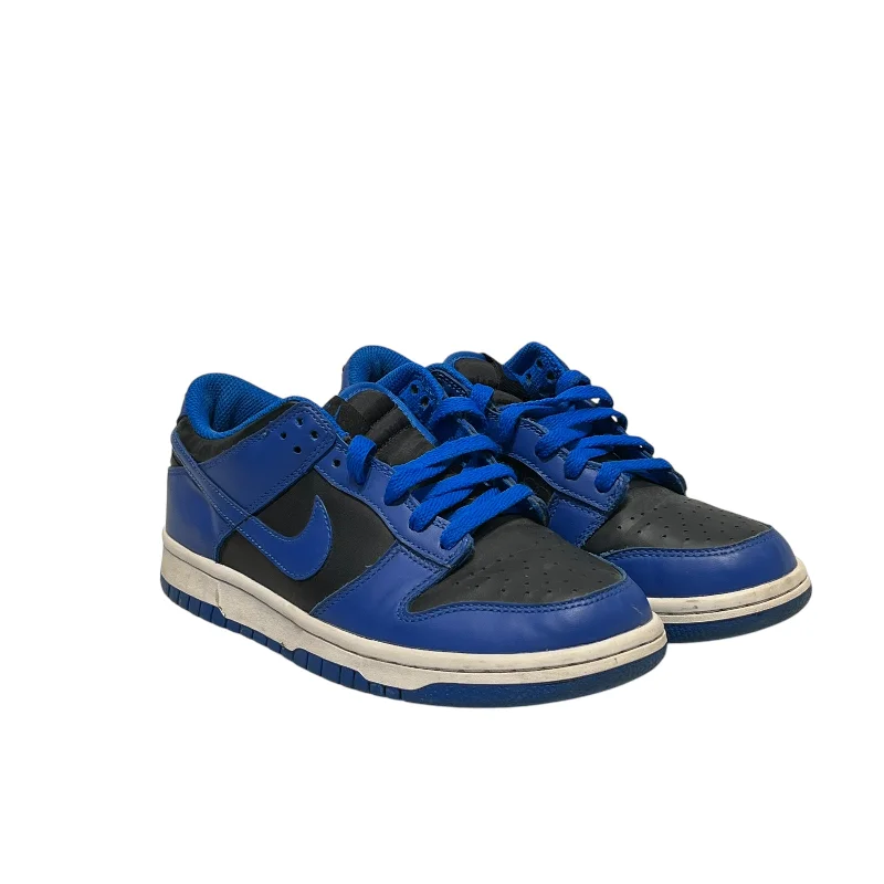 NIKE/Low-Sneakers/US 5.5/Leather/BLU/dunk low hyper cobalt Beaded Moccasin Design 