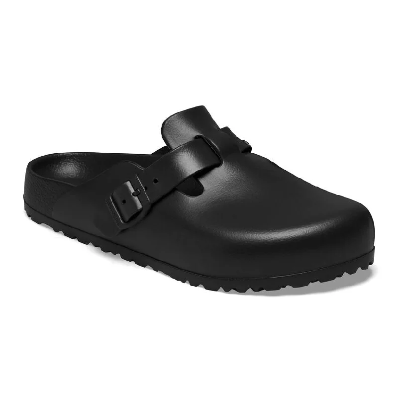 Birkenstock Boston EVA Black Women's Tassel Driving Shoe Look 