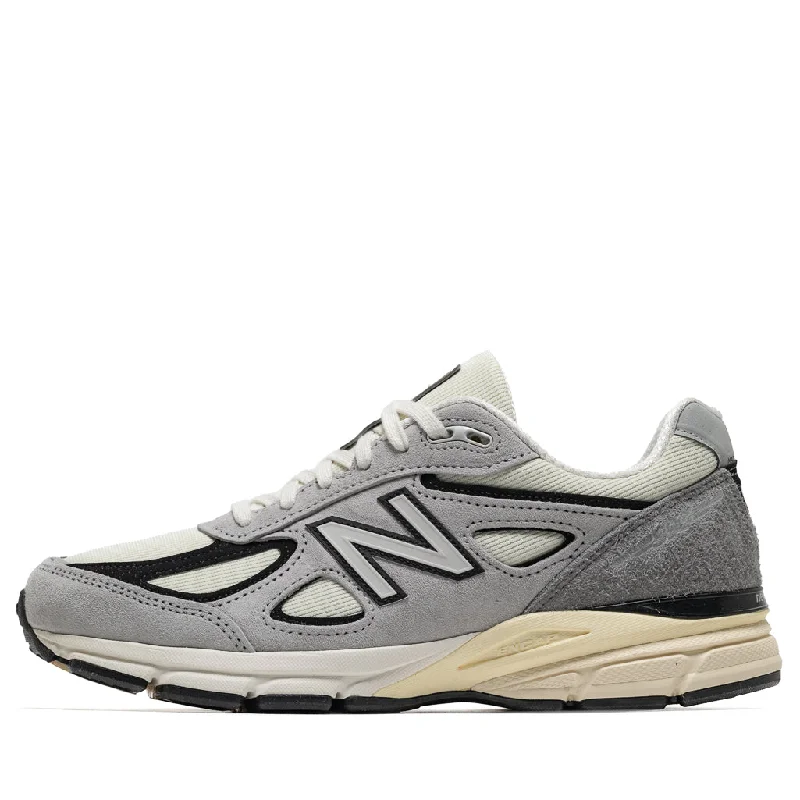 New Balance Made in USA 990v4 - Grey/Black British Gentleman Oxford Style  