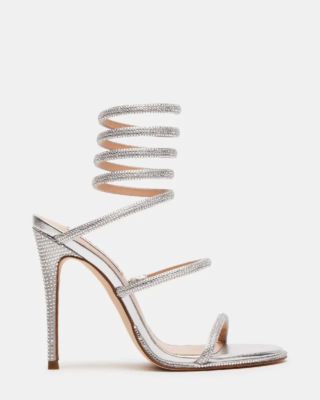 EXOTICA SILVER Chunky Platform Sneaker Style  