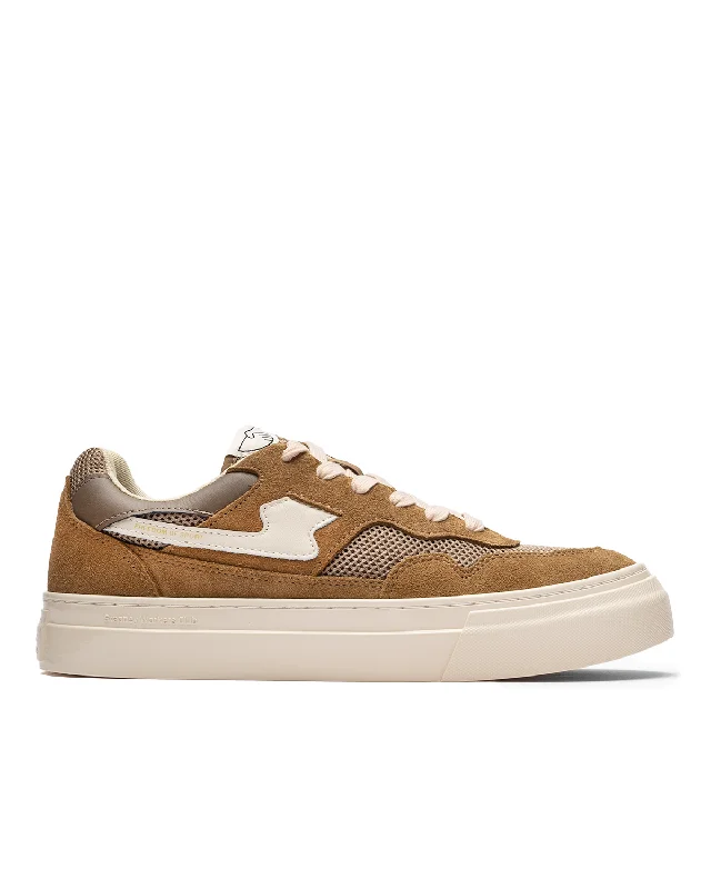 Pearl S-Strike Suede Mix Desert Open - Lacing Derby Look  