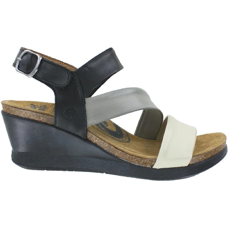 Women's Wanda Panda Meryl WP-3111 Black Leather Artisan - Crafted Loafer Style  
