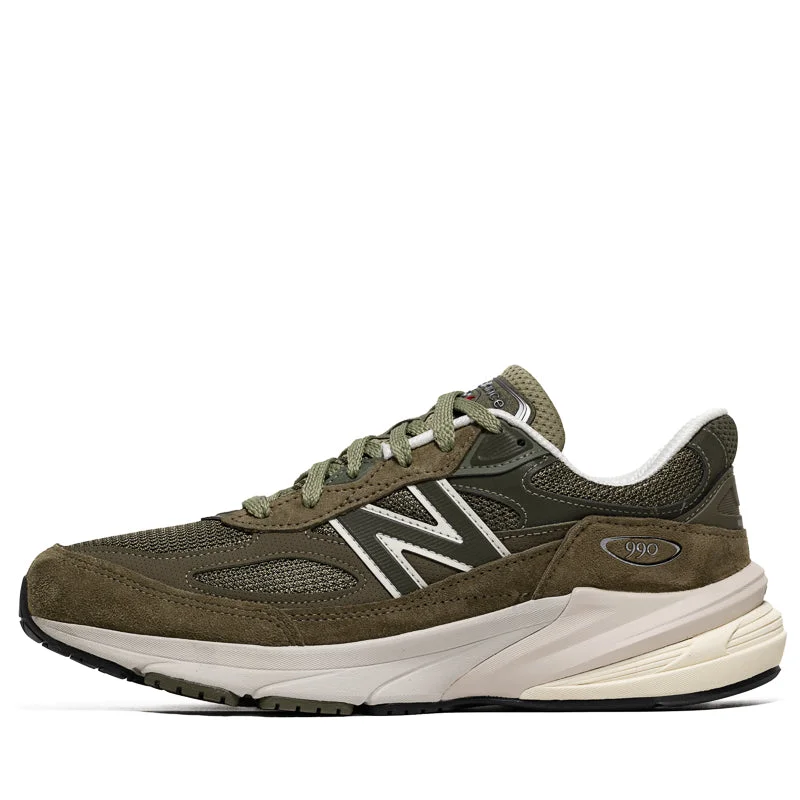 New Balance Made in USA 990v6 - True Camo/Dark Camo Hemp - Material Shoe Style  