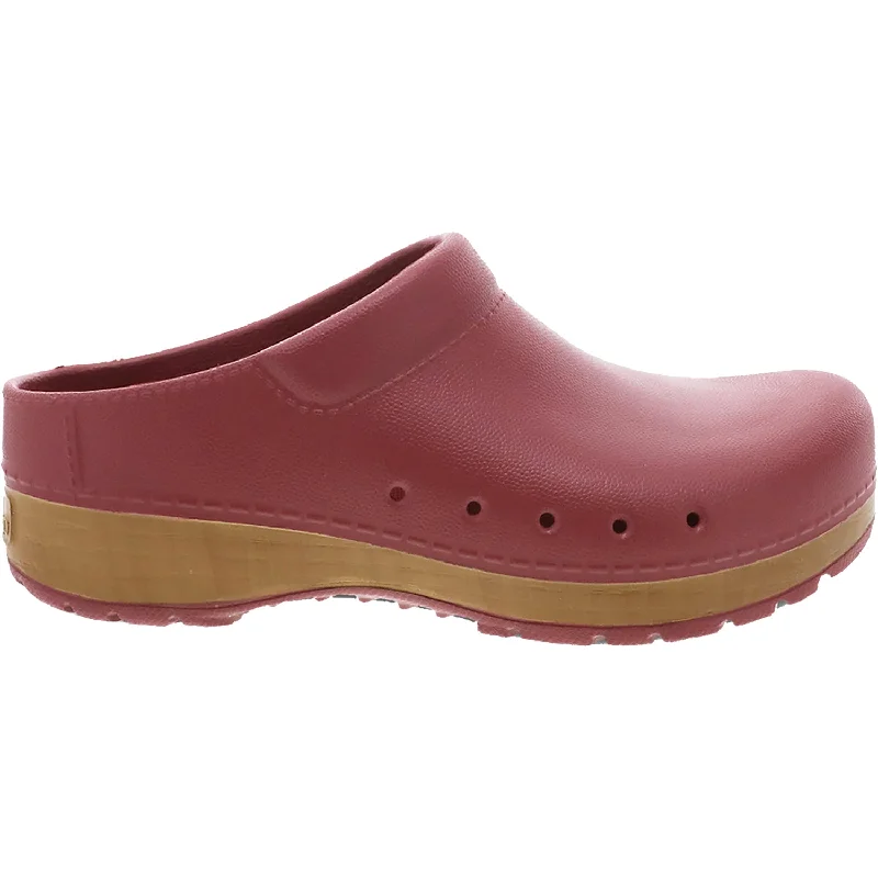 Women's Dansko Kane Cranberry EVA Ivy League - Inspired Derby Look 