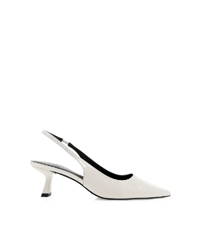 AYLA - BONE PATENT Neon - Accent Sneaker Look  