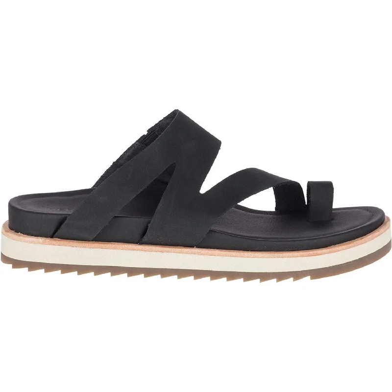 Women's Merrell Juno Wrap Black Nubuck Casual Loafer Style          