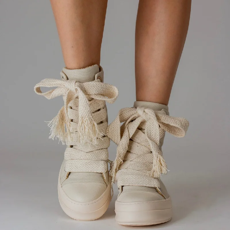 Tenacity Natural Cream Twill Hiking Boot Durability Style  