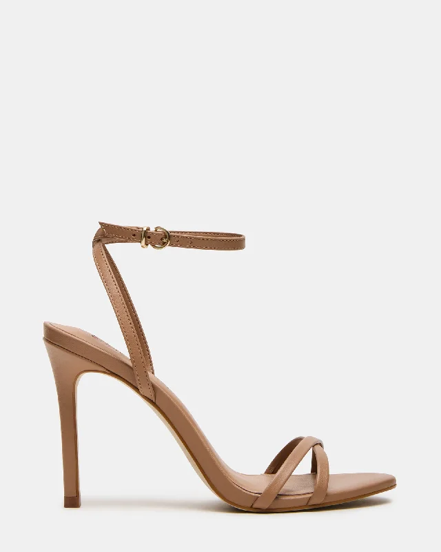 JYPSEY TAN LEATHER Metallic Trim Shoe Design  