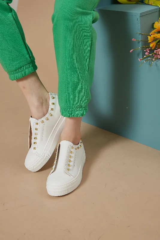 MILA SNEAKER Open - Lacing Derby Look  