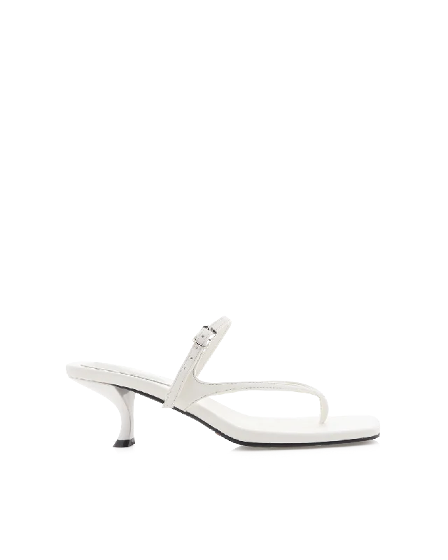 DELPHINA - WHITE Victorian - Era Boot Style  