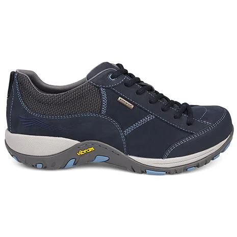 DANSKO PAISLEY NAVY MILLED NUBUCK WIDE Moccasin Soft - Sole Style  