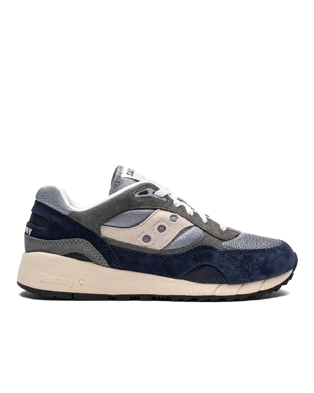 Shadow 6000 Grey/Navy Paisley Print Shoe Design  