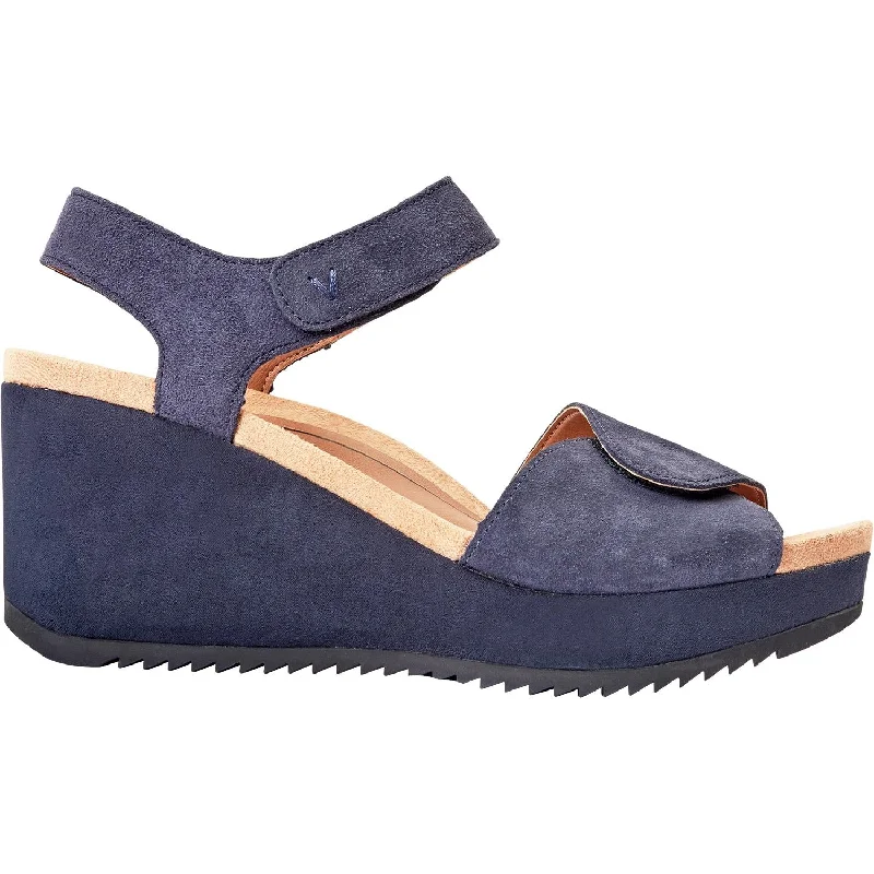 Women's Vionic Astrid II Navy Suede Aesthetic  