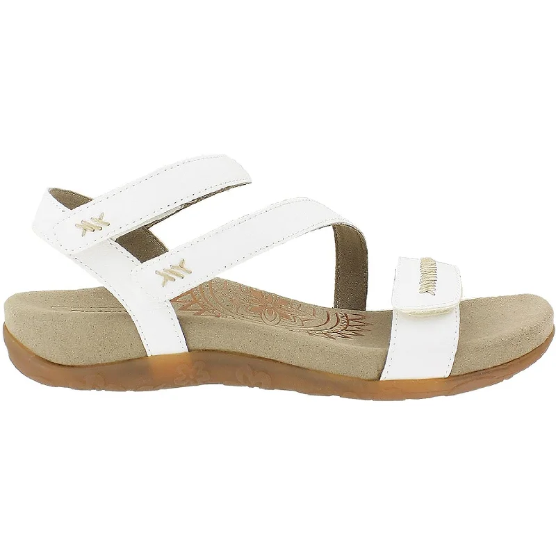 Women's Aetrex Gabby White Synthetic Casual Loafer Style          