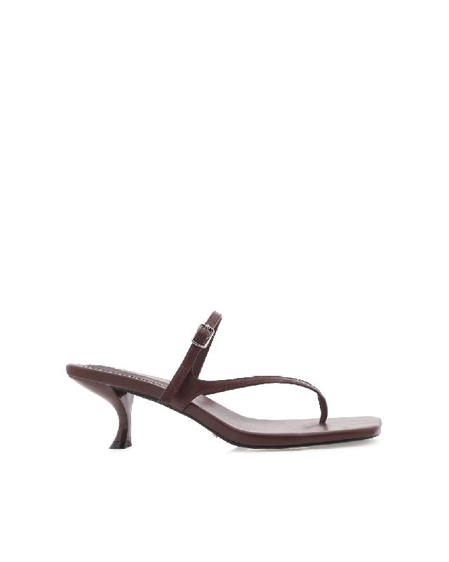 DELPHINA - CHOCOLATE Artisan - Crafted Loafer Style  