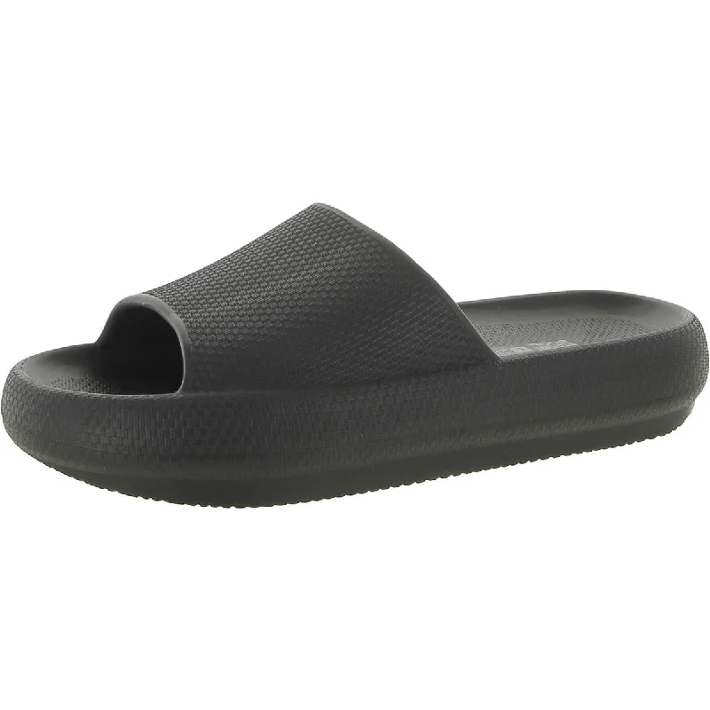32 Degrees Cool Womens Open Toe Slip On Platform Sandals Moccasin Soft - Sole Style  