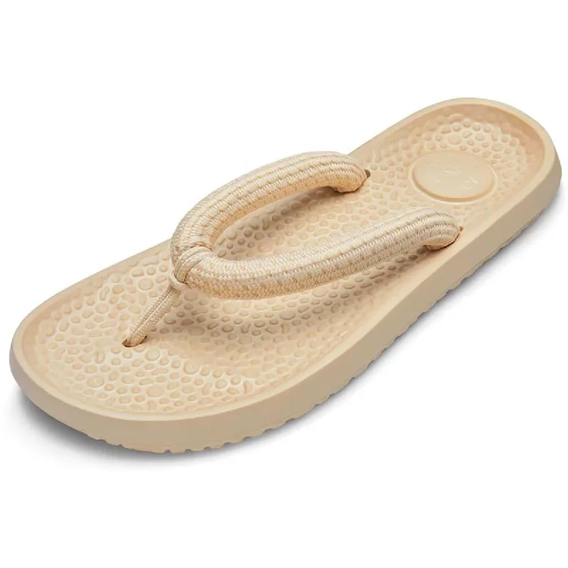 Allbirds Mens Sugar Zeffer Open Toe Slip On Flip-Flops Distressed Leather Shoe Style  