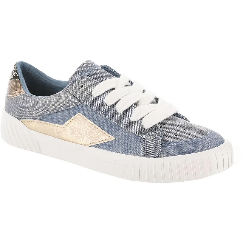 Blowfish Womens Willa Colorblock Metallic Casual and Fashion Sneakers Inflatable Shoe Look 