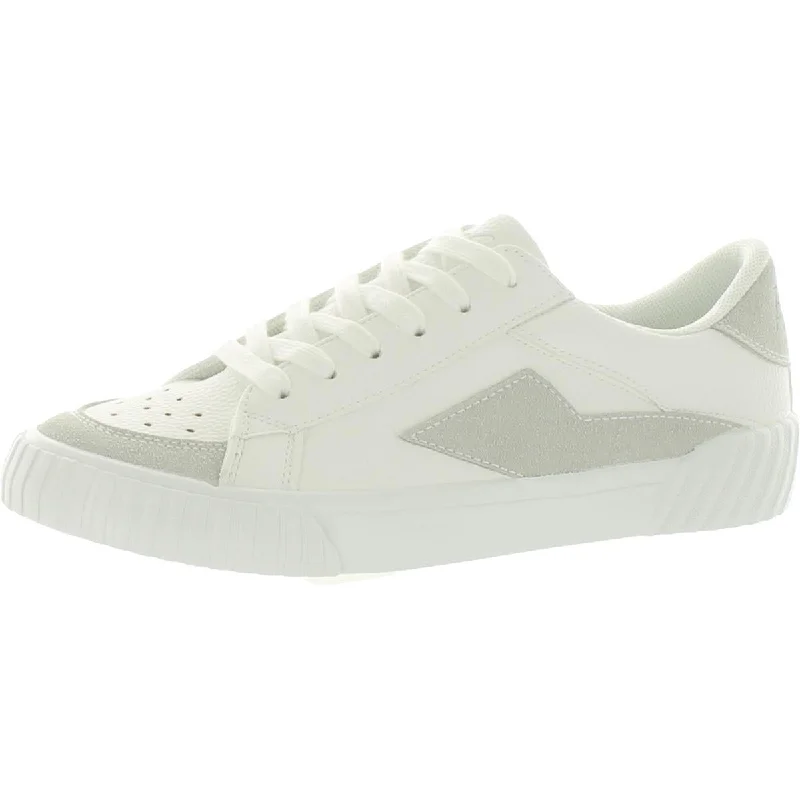 Blowfish Womens Willa Faux Leather Lifestyle Casual and Fashion Sneakers Distressed Leather Shoe Style  
