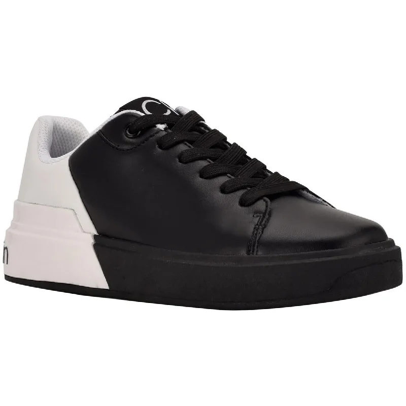 Calvin Klein Womens Blakee Cushioned Footbed Casual And Fashion Sneakers Ankle - High Military Boot Style  