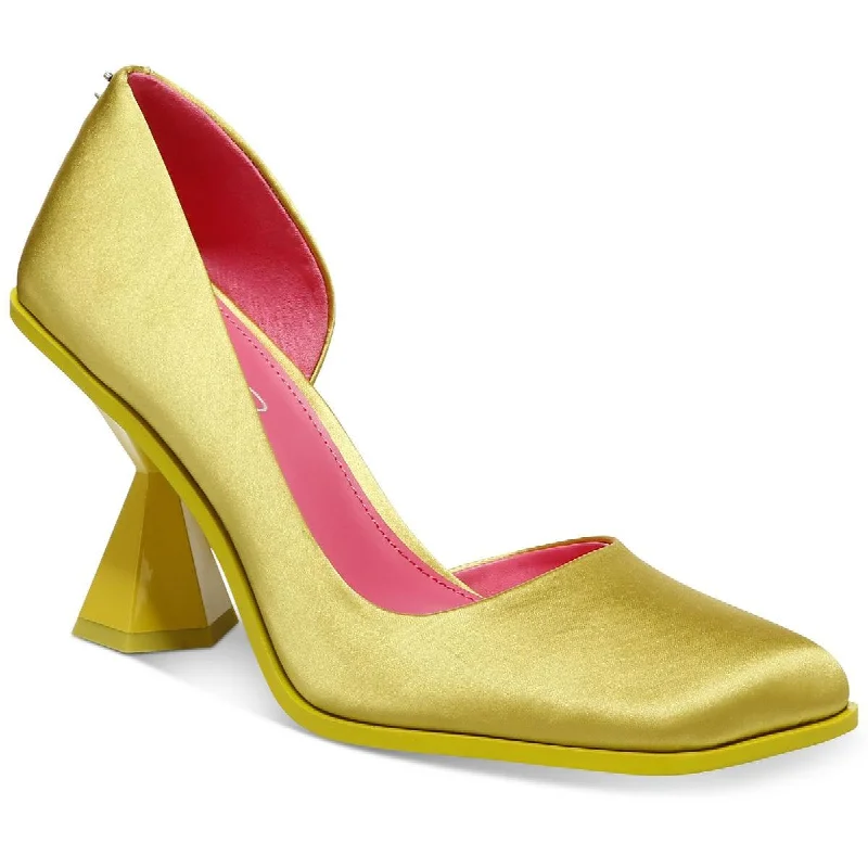 Circus by Sam Edelman Womens Rosemary Satin Slip On Pumps Tassel Driving Shoe Look 