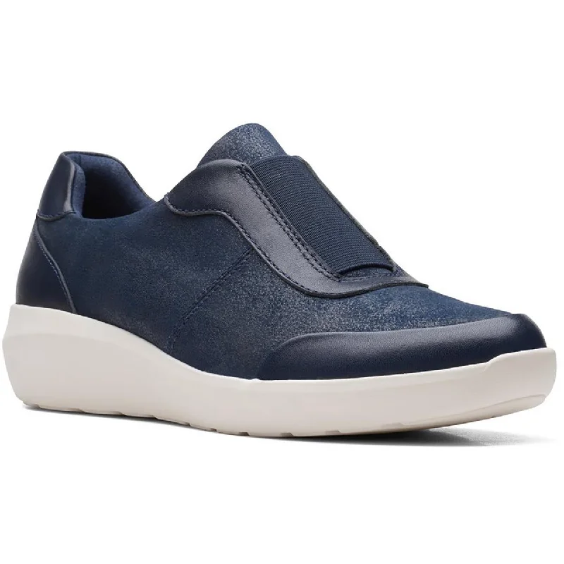 Clarks Womens Kayleigh Peak Leather Laceless Casual And Fashion Sneakers Performance Running Sneaker Look  