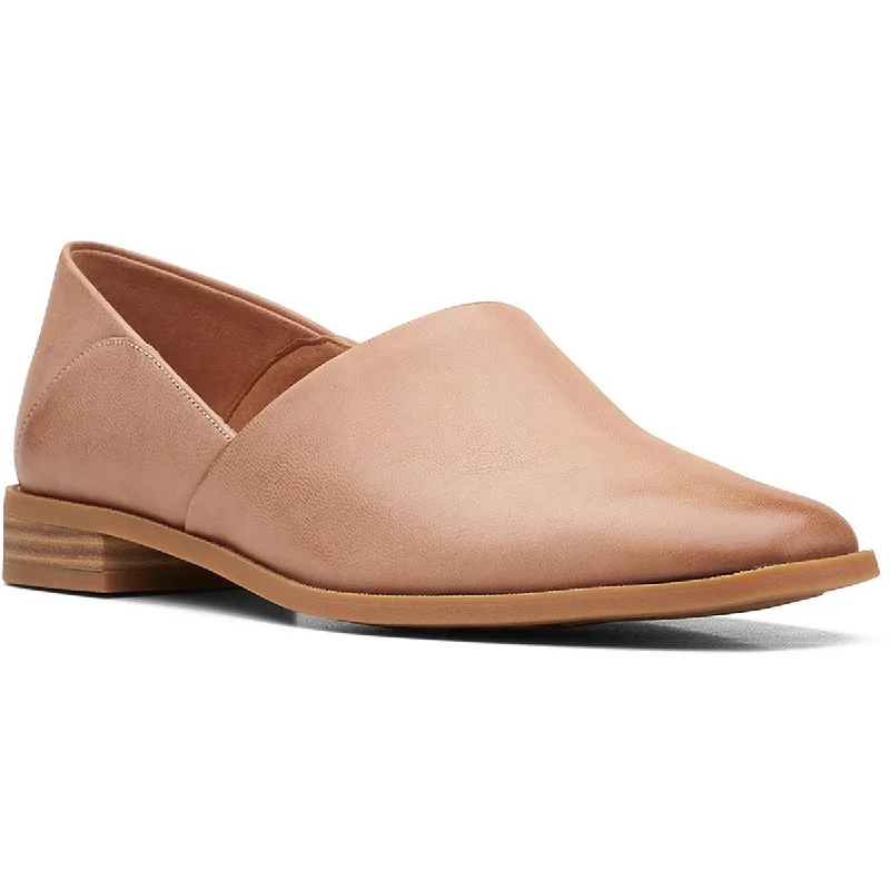 Clarks Womens Pure Belle Cushioned Footbed Slip On Loafers Buckle -