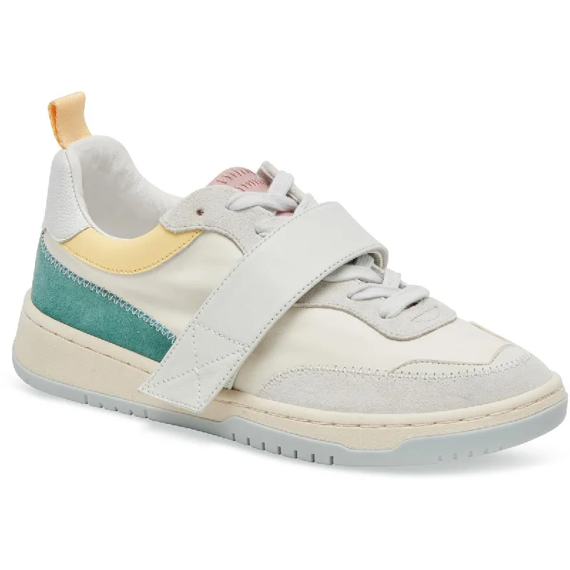 Dolce Vita Womens Alvah Leather Lifestyle Casual And Fashion Sneakers Smart - Shoe Functionality Style  
