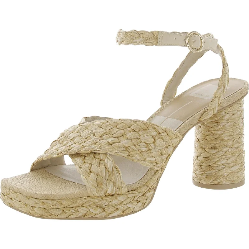 Dolce Vita Womens ASALA Open Toe Ankle Strap Platform Sandals Quick - Dry Hiking Shoe Style   