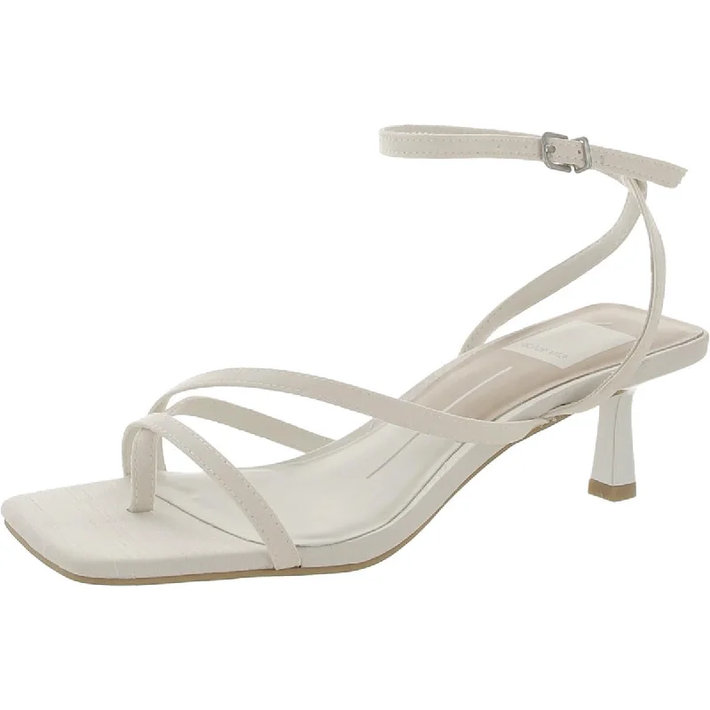 Dolce Vita Womens BETSI Square Toe Dressy Ankle Strap Athleisure Derby Style  