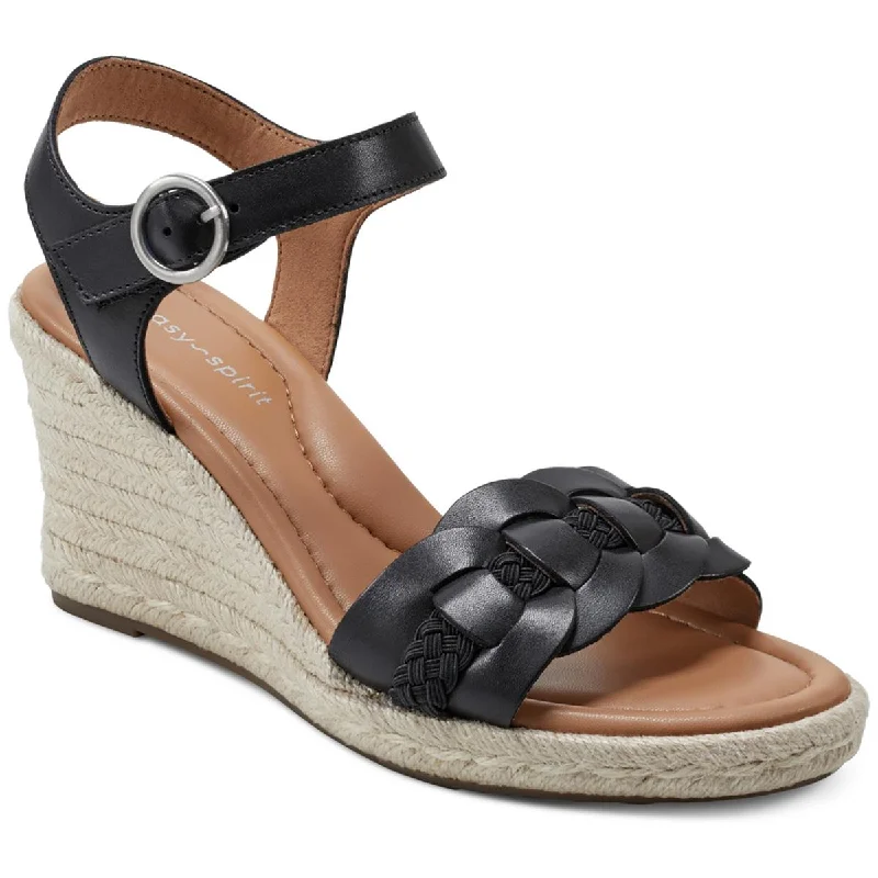 Easy Spirit Womens AISHA Ankle strap Wedge heel Wedge Sandals Hiking Boot Durability Style  