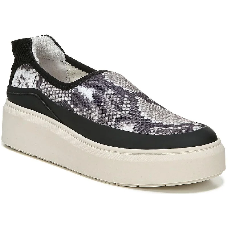 Franco Sarto Womens L-Lin Snake Print Casual Casual and Fashion Sneakers Glow - in - the - Dark Shoe Design  