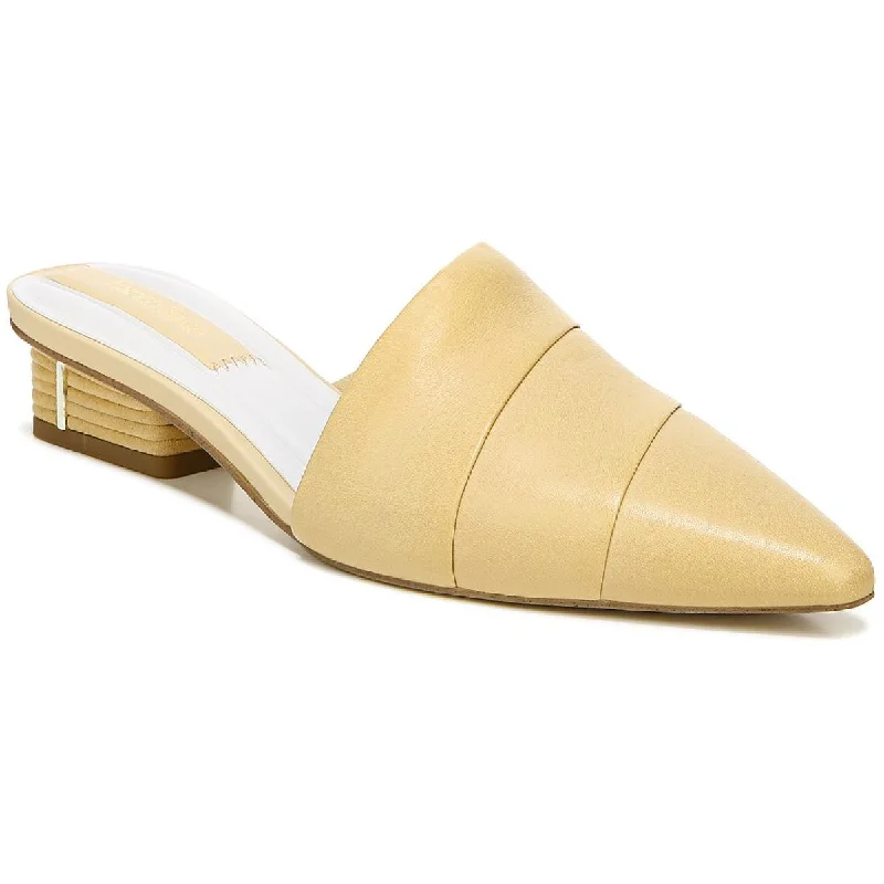 Franco Sarto Womens Oasis 3 Solid Almond Toe Mules Desert Boot Utility Style  
