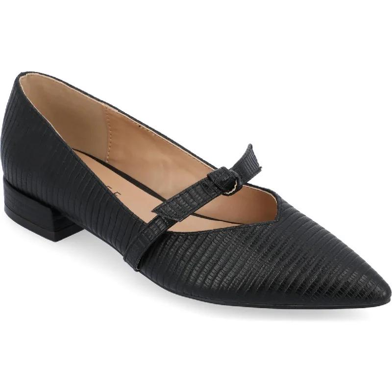 Journee Collection Womens Cait Slip On Dressy Flat Shoes Blue Coast Loafer Aesthetic 