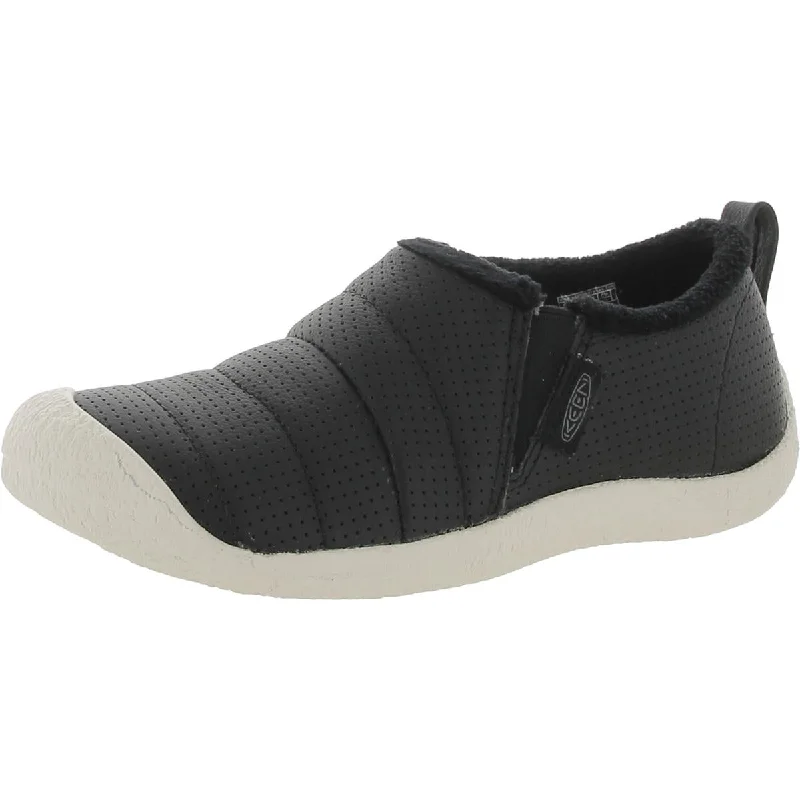 Keen Womens Howser Harvest Leather Cozy Slip-On Sneakers Athleisure Derby Style  