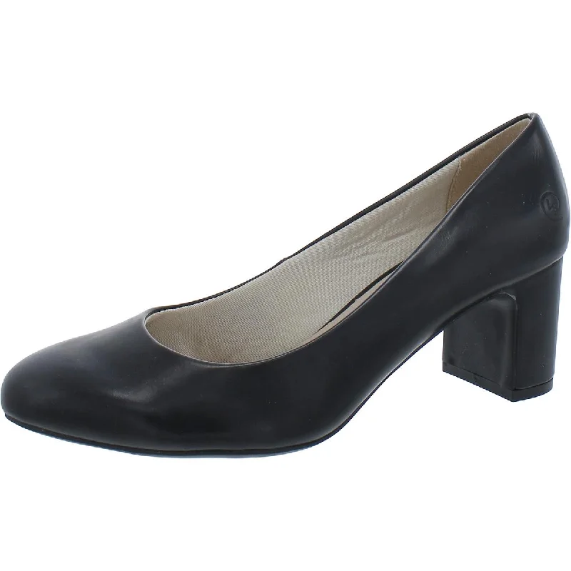 LifeStride Womens Taylor Cushioned Footbed Slip On Pumps Athleisure Derby Style  