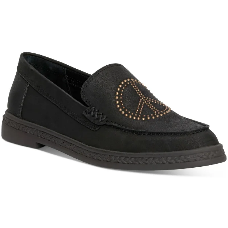Lucky Brand Womens Redmy Embellished Open stitch Loafers Dressy Chelsea Boot Style 