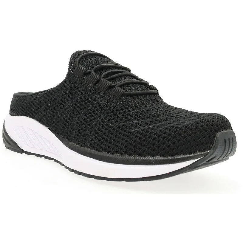 Propet Womens Tour Knit Slide Knit Ortholite Slip-On Sneakers Glow - in - the - Dark Shoe Design  