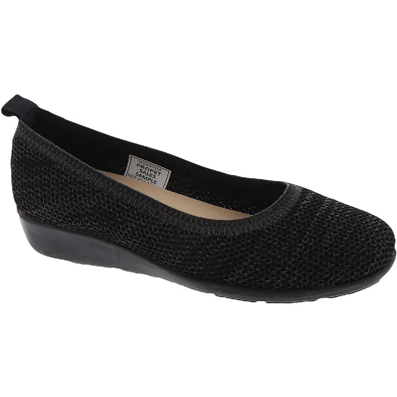Propet Womens Yen Knit Slip On Ballet Flats Dressy Chelsea Boot Style 