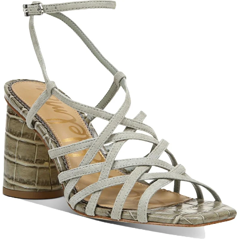 Sam Edelman Womens Daffodil Snake Print Dress Heels Minimalist Sneaker Style  